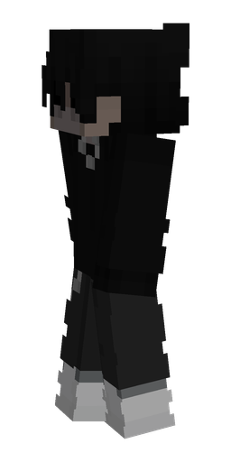 Black skin: body, left side render