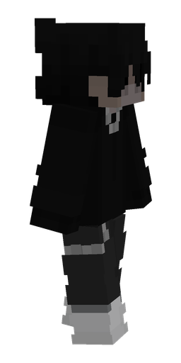 Black skin: body, right side render
