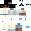 Blue skin: raw texture render