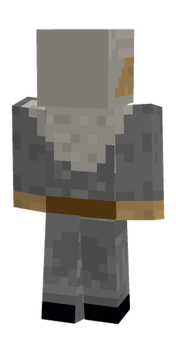 Classic skin: body, back render
