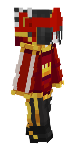 Black skin: body, right side render
