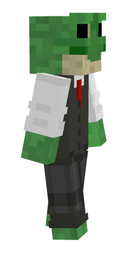 Black skin: body, right side render
