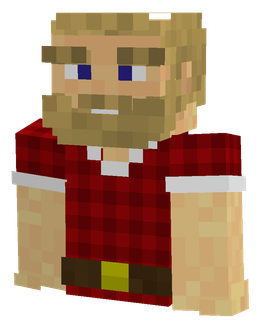 Blue skin: bust render