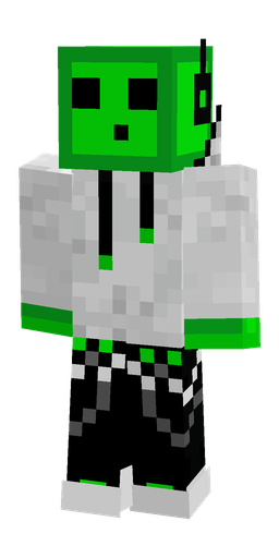 Black skin: body, front render
