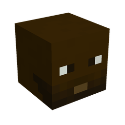 Black skin: head render