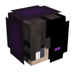 Black skin: head render