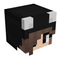 Black skin: head render