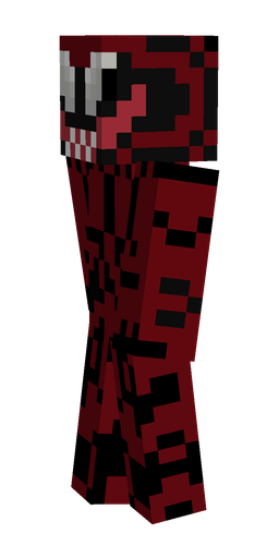 Black skin: body, left side render