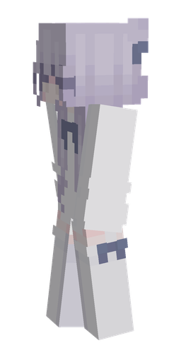 Purple skin: body, left side render