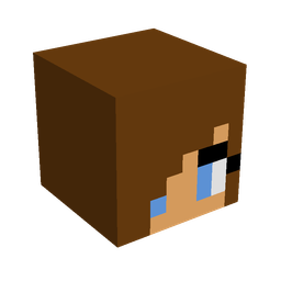 Brown skin: head render