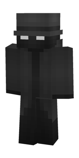 Black skin: body, front render