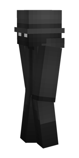 Black skin: body, left side render