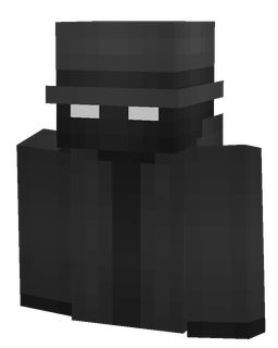 Black skin: bust render