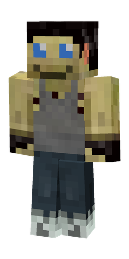 Black skin: body, front render