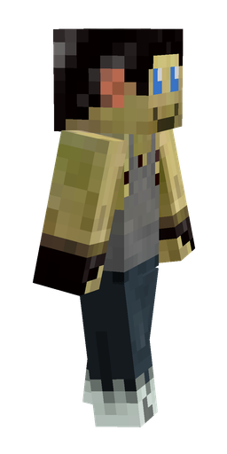 Black skin: body, right side render