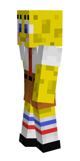 Slim skin: body, left side render