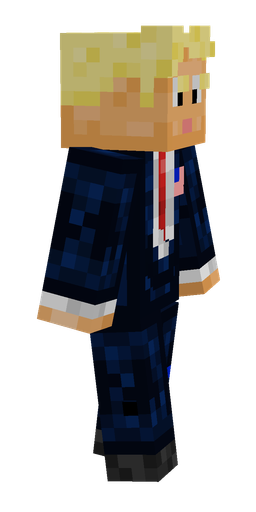 Black skin: body, right side render