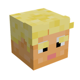 Black skin: head render