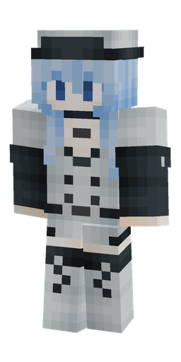 Black skin: body, front render