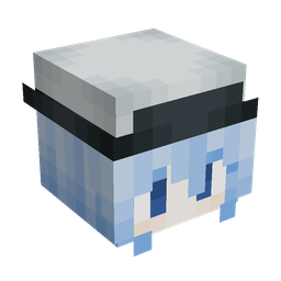 Black skin: head render