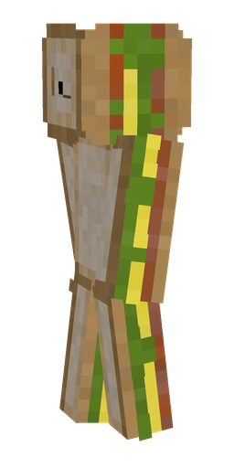 Classic skin: body, left side render