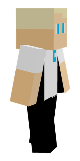 Black skin: body, right side render
