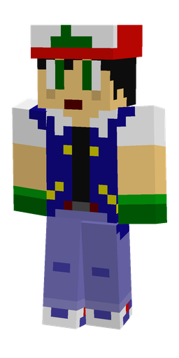 Black skin: body, front render