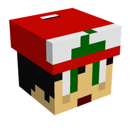 Black skin: head render