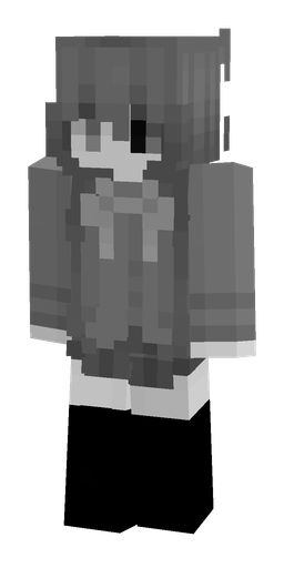 Black skin: body, front render