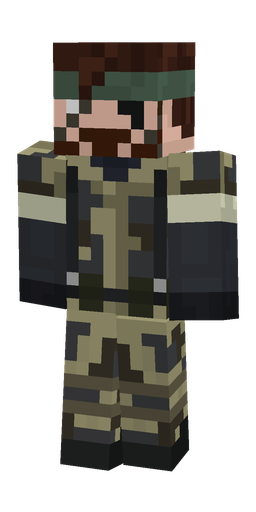 Black skin: body, front render