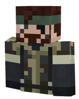 Black skin: bust render