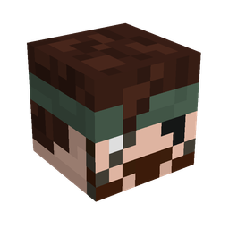 Black skin: head render