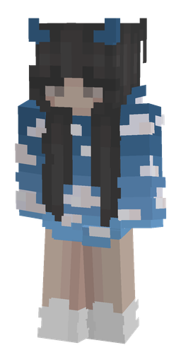 Black skin: body, front render