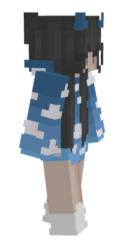 Black skin: body, right side render