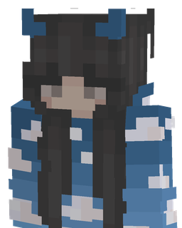 Black skin: bust render