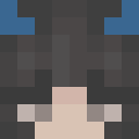 Black skin: face render