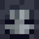 Black skin: face render