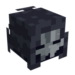 Black skin: head render