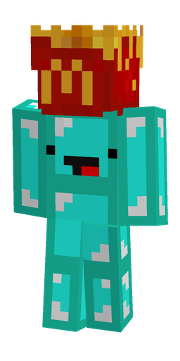 Blue skin: body, front render