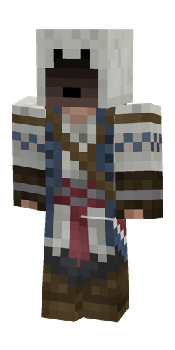 Brown skin: body, front render