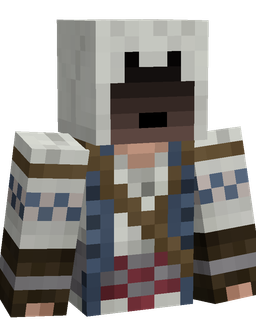 Brown skin: bust render