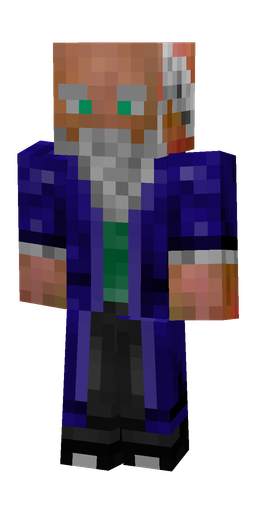 Black skin: body, front render