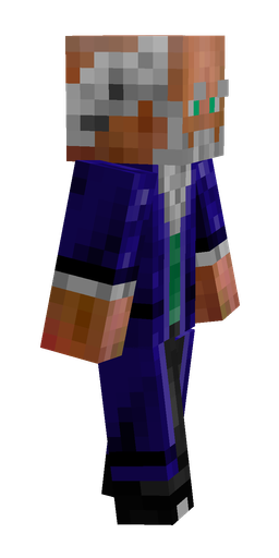 Black skin: body, right side render