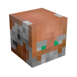 Black skin: head render