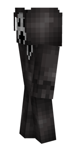 Black skin: body, left side render