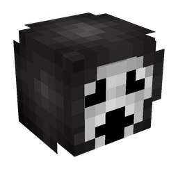 Black skin: head render