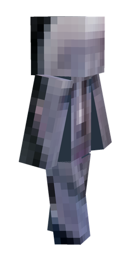 Black skin: body, right side render
