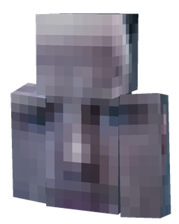 Black skin: bust render