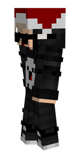Black skin: body, left side render