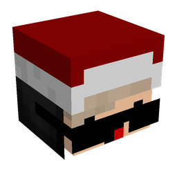 Black skin: head render